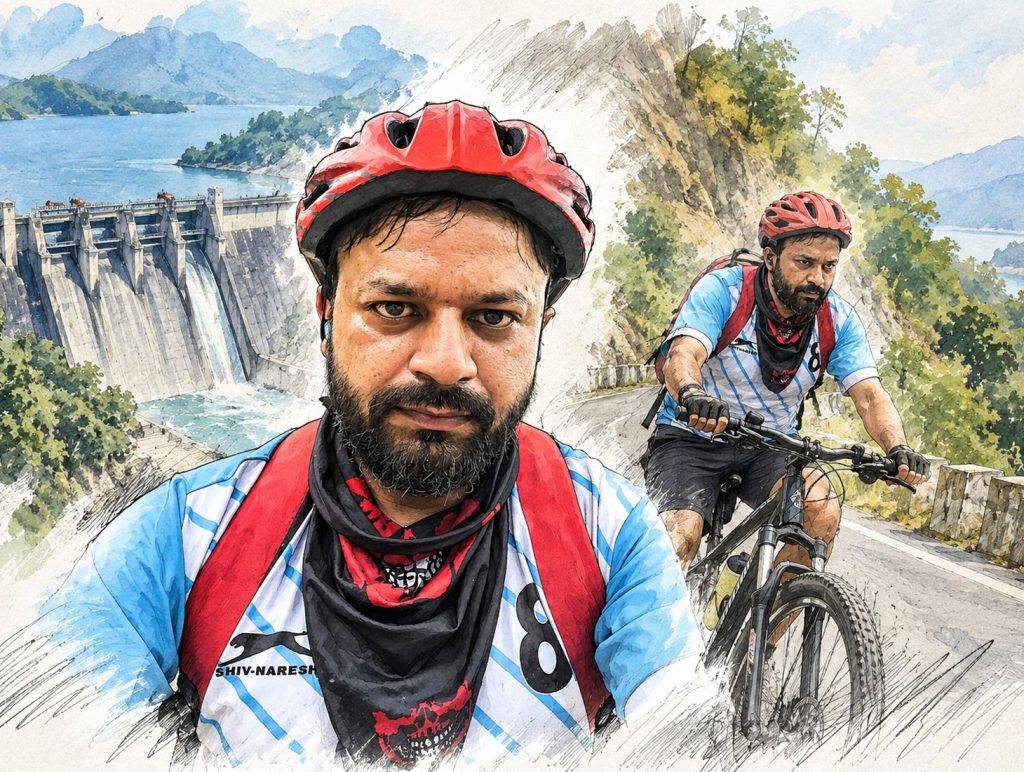Bhakra ride inspires Nangal man to take up endurance cycling
