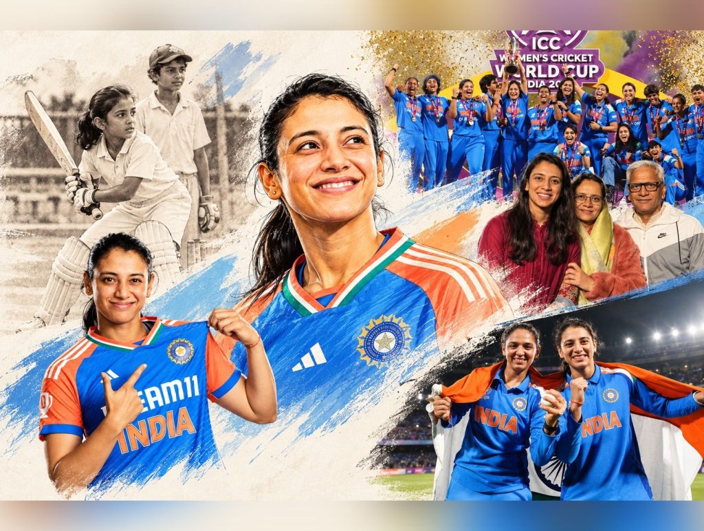 From cover drives to calling the shots, Smriti Mandhana’s rise
