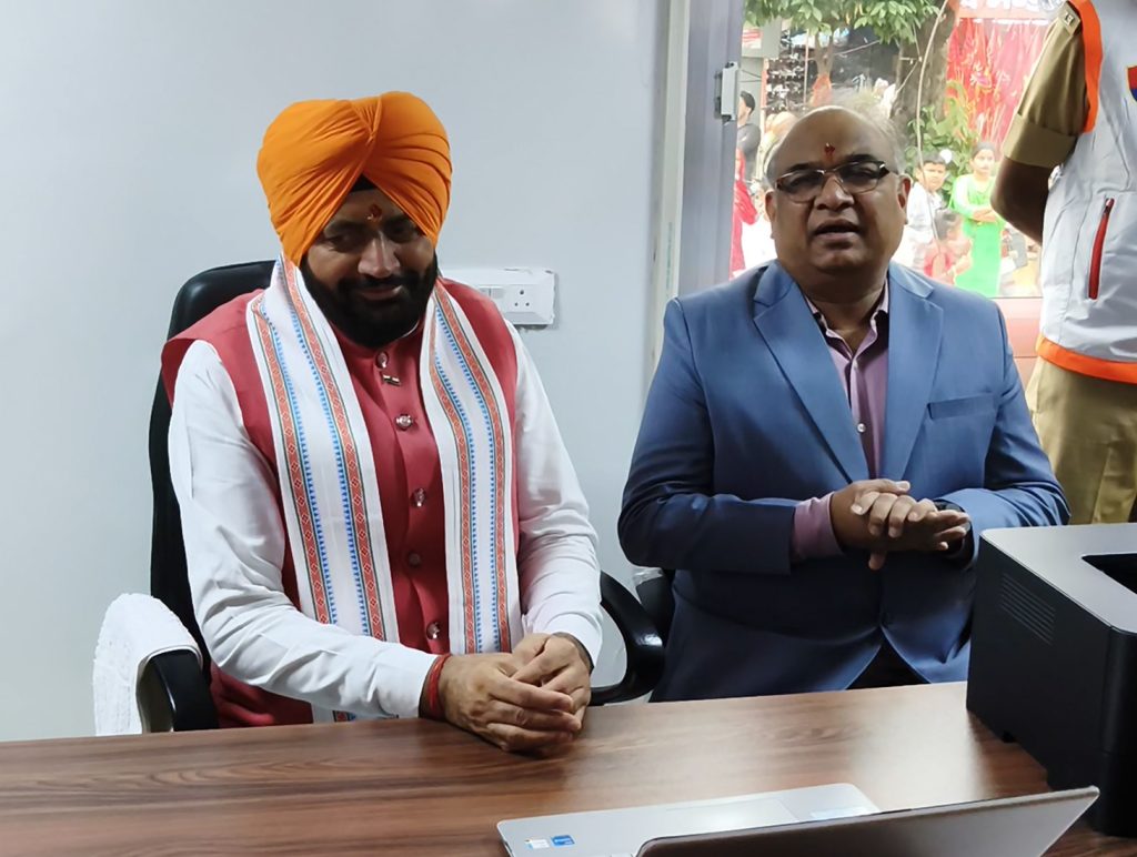 Haryana CM Nayab Singh Saini inaugurates tourist police post in Panchkula
