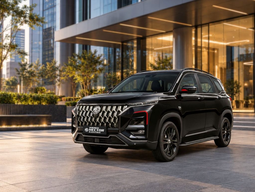 MG Hector storm series gets new design and interior features